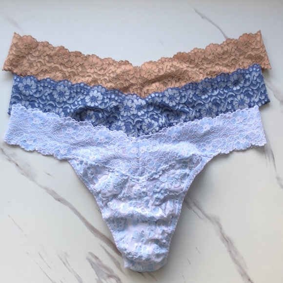 Other - 🌸Crossdye Lace Thong 3PK🌸
